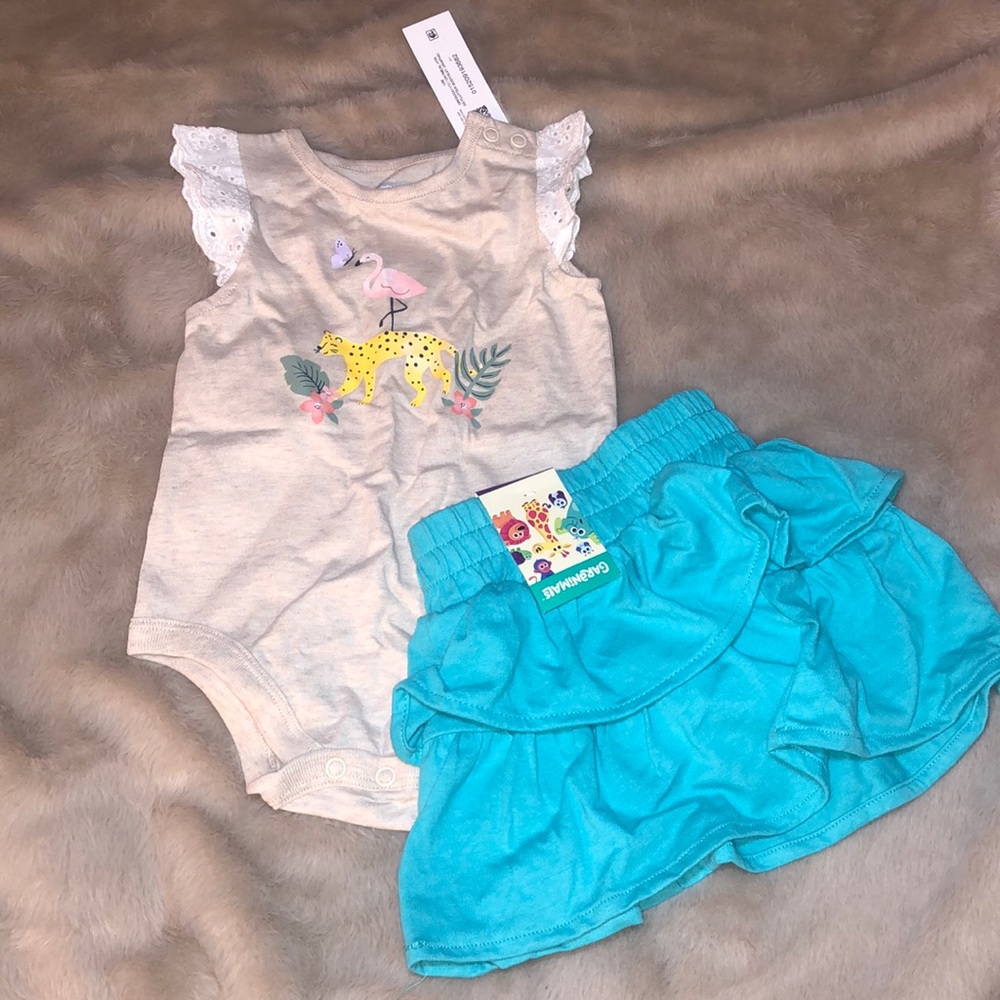 Garanimals | 2PC Set | Bodysuit and Skirt | Size: 12 Months | Tags Attached